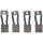 Starter Carbon Brush 12V 19.9 mm HC-CARGO suitable for various vehicles