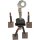Kohlebürste Starter 12V 14,1 mm HC-CARGO Aftermarket-Expertise für u.a. BMW