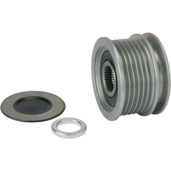 Alternator Freewheel Clutch 6 grooves Ø55.7 mm HC-CARGO for e.g. RENAULT