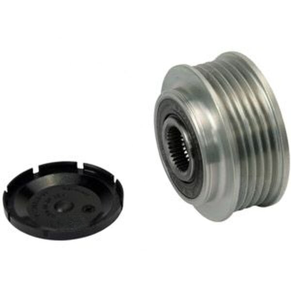Overrunning alternator pulley 5 grooves 61.5 mm HC-CARGO for e.g. ALFA ROMEO