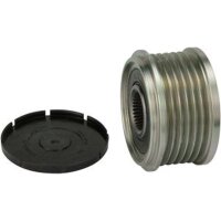 Overrunning alternator for pulley regulation 6 grooves...