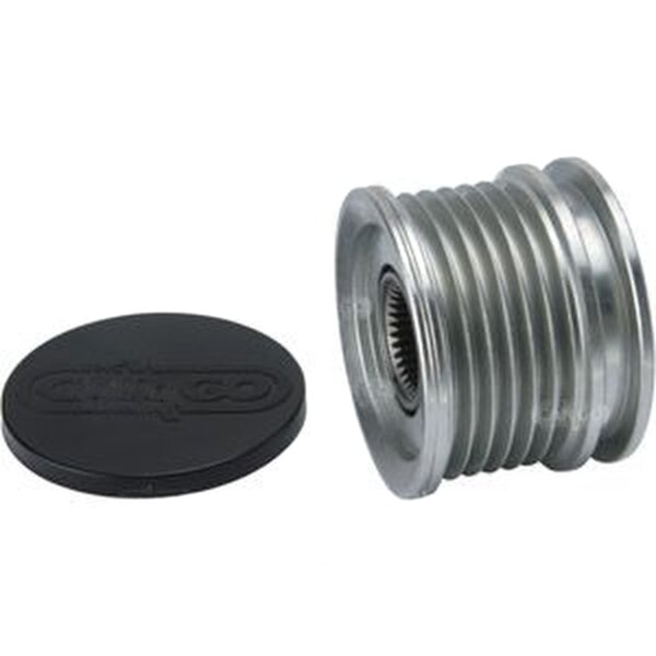 Overrunning alternator pulley 6 grooves 50 mm HC-CARGO for MB and others