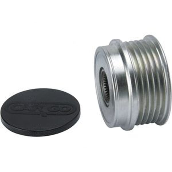 Overrunning alternator pulley regulation 5 grooves 55.9 mm HC-CARGO for e.g. VW