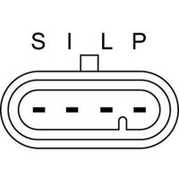 Alternator regulator for constant voltage 14 V HC-CARGO for DAEWOO