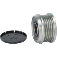 Overrunning alternator for pulley regulation 5 grooves...