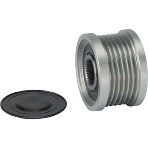 Overrunning alternator pulley 6 grooves 52.2 mm HC-CARGO for HITACHI and others