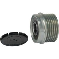 Overrunning alternator for pulley regulation 6 grooves...