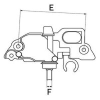 Generatorregler 14 V HC-Cargo