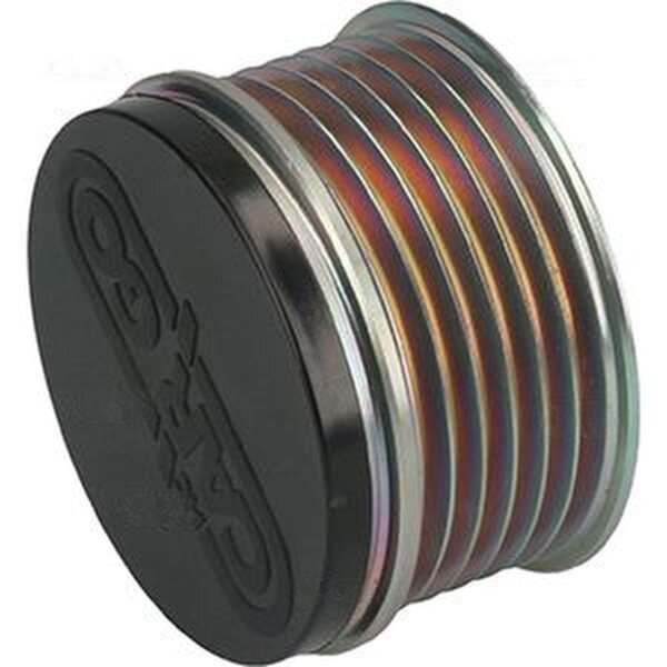 Overrunning alternator pulley for belt drive regulation 6 grooves 55 mm HC-CARGO