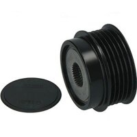 Overrunning alternator for pulley regulation 5 grooves 58...
