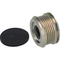 Overrunning alternator for pulley regulation 5 grooves...