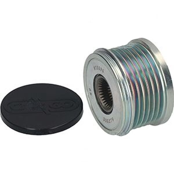 Overrunning alternator 6 grooves 54 mm HC-CARGO for IKA and others