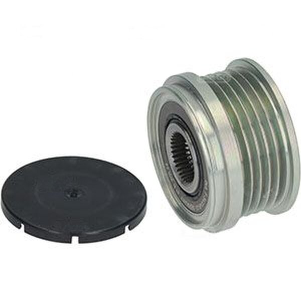 Overrunning alternator for pulley regulation 5 grooves 53.7 mm HC-CARGO