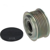 Overrunning alternator for pulley regulation 7 grooves...