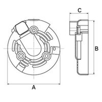 Protective Cap alternator Ø 122 mm HC-CARGO