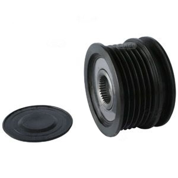 Overrunning alternator for pulley regulation 6 grooves 55.7 mm HC-CARGO