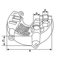 30 Schutzkappen Generator Ø 126,2 mm HC-CARGO...