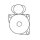 Starter 2.8 kW 10 teeth 89mm HC CARGO for CHRYSLER