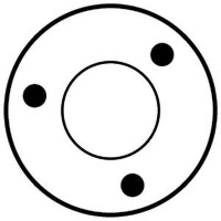 Solenoid switch starter motor 12 V 50.6 mm HC-CARGO for HONDA