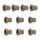 10 Buchsen Starterwelle Ø 8,8 mm HC-CARGO Aftermarket-Expertise für u.a. DAEWOO