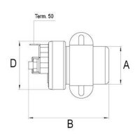 Relais Anlasser Starter 24 V HC-Cargo