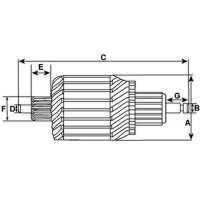 Anchor Starter 13 Teeth HC CARGO for DAF