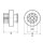 Free Running Gearbox Starter 10 Teeth HC CARGO for NISSAN