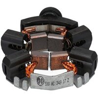 Holder for carbon brushes for starters and alternators 12...