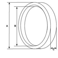 100 Starter Shaft Bushings Ø 24 mm HC-CARGO...
