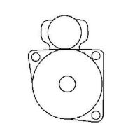Anlasser Starter 2,2 kW 9 Zähne HC-Cargo für...