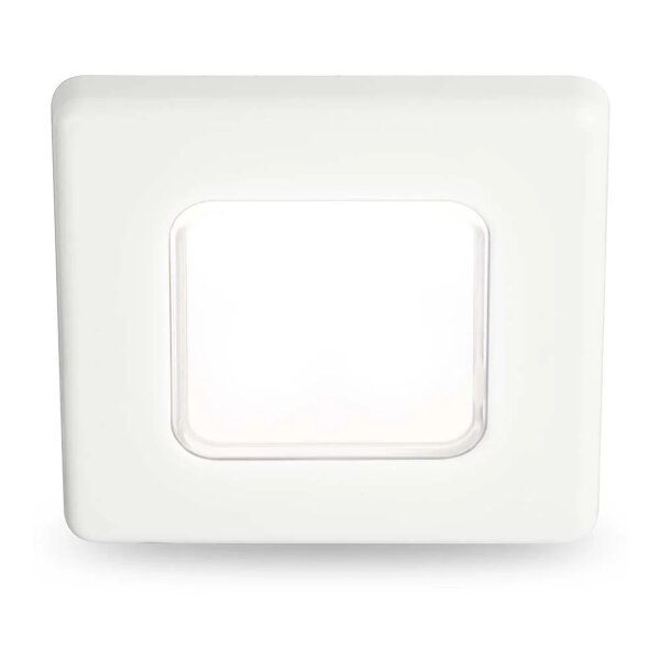 Recessed ceiling light HELLA MARINE EuroLED 75 for boat/yacht cabins