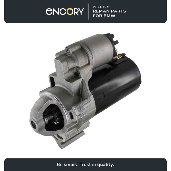 Starter 12 V 2.2 KW ENCORY Premium Reman for BMW 1 Series and others