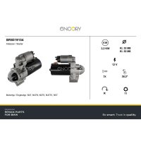 Starter 12 V 2.2 KW ENCORY Premium Reman for BMW 1 Series and others