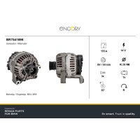 Alternator Generator 50mm 6 Grooves 155A ENCORY for BMW 3 Convertible BMW 5