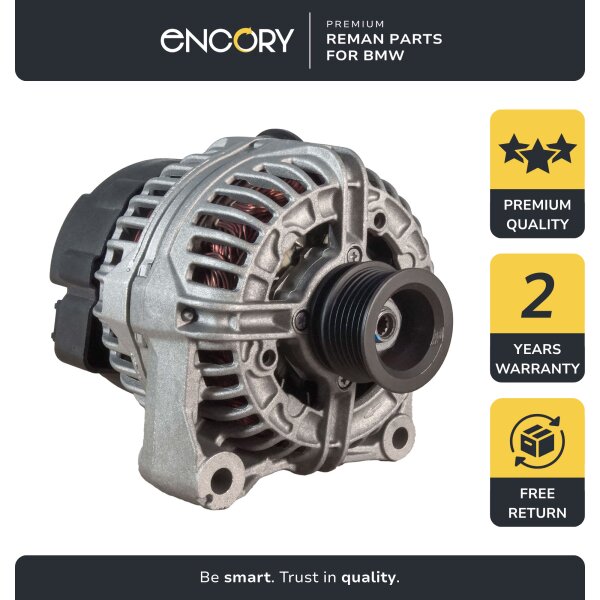 Lichtmaschine Generator 50mm 6 Rillen 120A ENCORY für BMW 3 (E46) BMW 5