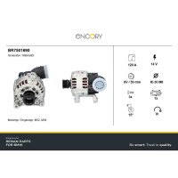 Alternator 14 V 120 A ENCORY Premium Reman for BMW 5 Series and others