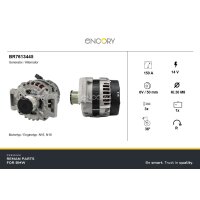 Lichtmaschine Generator 50mm 6 Rillen 150A ENCORY für MINI (R56)