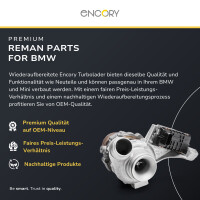 Turbolader Abgasturbolader ENCORY Premium Reman passend für u.a. BMW 4er