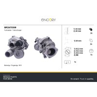 Abgasturbolader N18 ENCORY für MINI (R56)