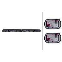 Decorative/Protective Strip Radiator Grille ECE-approved HELLA for MB EQC