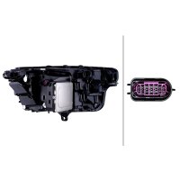 Headlight left 12 V LED Matrix HELLA suitable for e.g. AUDI A6