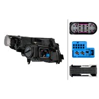 Headlight left LED HELLA Lighting Expertise suitable for MERCEDES-BENZ EQC