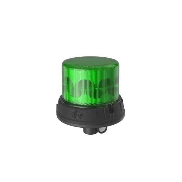 Flash Beacon 24 V LED green HELLA universally applicable for various vehicles