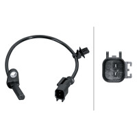 Sensor Raddrehzahl 2-polig Hallsensor 250 mm Kabel HELLA für u.a. FORD TRANSIT