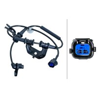 Sensor Raddrehzahl 2-polig Hallsensor 726 mm Kabel HELLA für u.a. HYUNDAI i10