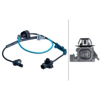 Wheel Speed Sensor 2-pole Hall sensor 692 mm cable HELLA for e.g. HONDA CR-V
