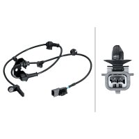 Wheel Speed Sensor 2-pole Hall sensor 862 mm cable HELLA for SUZUKI SWIFT