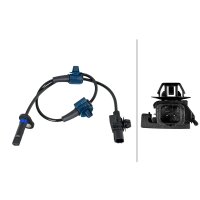 Wheel Speed Sensor 2-pole Hall sensor 540 mm cable HELLA for e.g. HONDA CR-V
