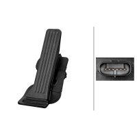 Sensor Fahrpedalstellung Automatikgetriebe 6-polig HELLA für u.a. MAZDA CX-5