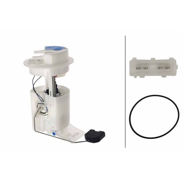 Kraftstoff-Fördereinheit elektrisch 4-polig HELLA für u.a. CITROËN EVASION